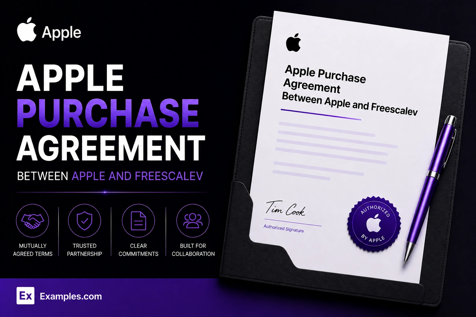 APPLE Contracts  - Free AI Contract Generator, 50+ Real Contract Examples