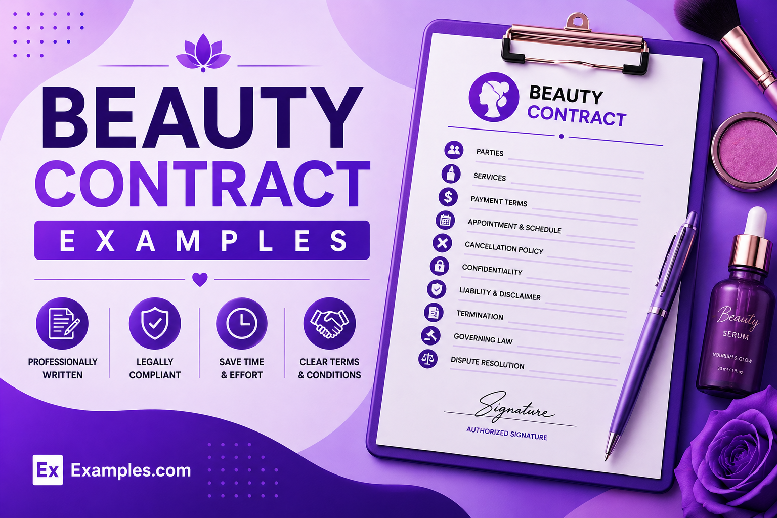 Beauty Contract Examples