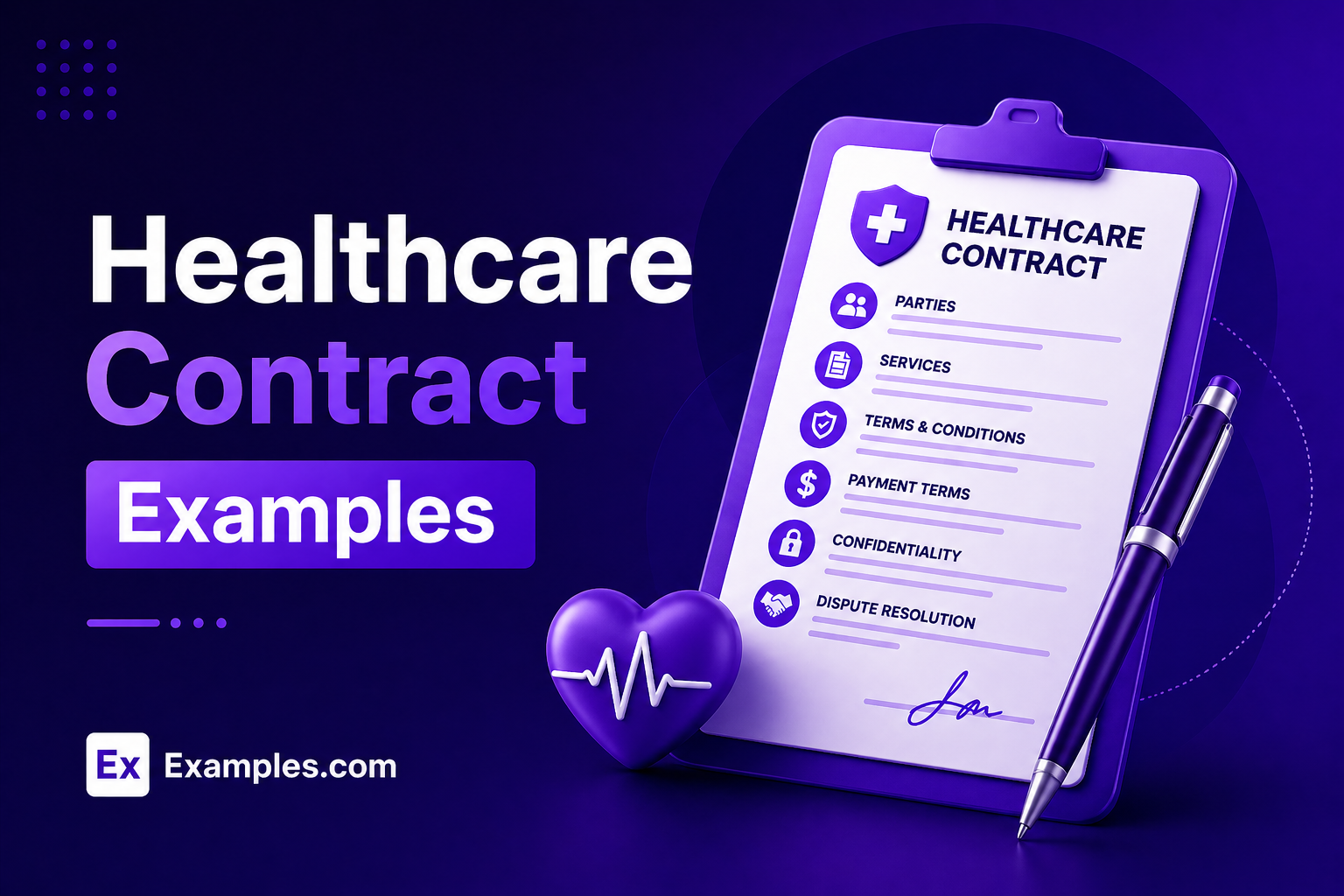 Healthcare Contract Examples