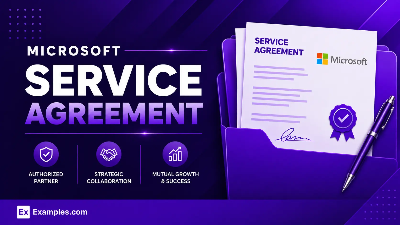 MICROSOFT CORPORATION - Free AI Contract Generator, 50+ Real Contract Examples