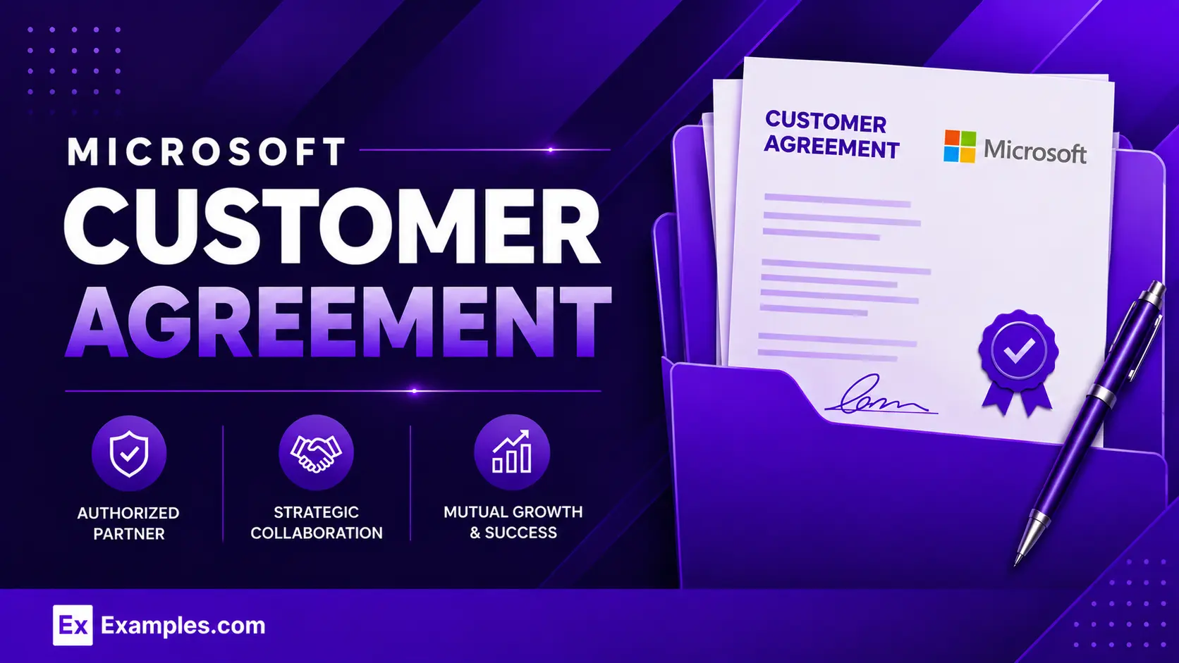MICROSOFT CORPORATION - Free AI Contract Generator, 50+ Real Contract Examples