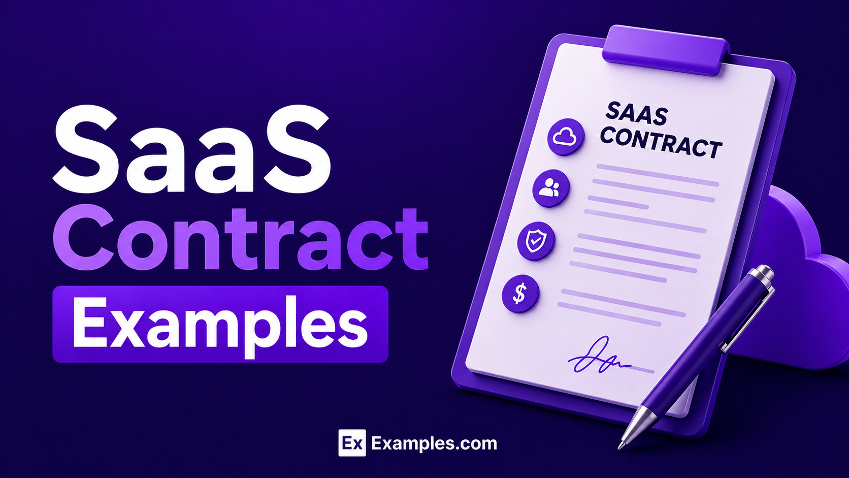 Saas Contract Examples