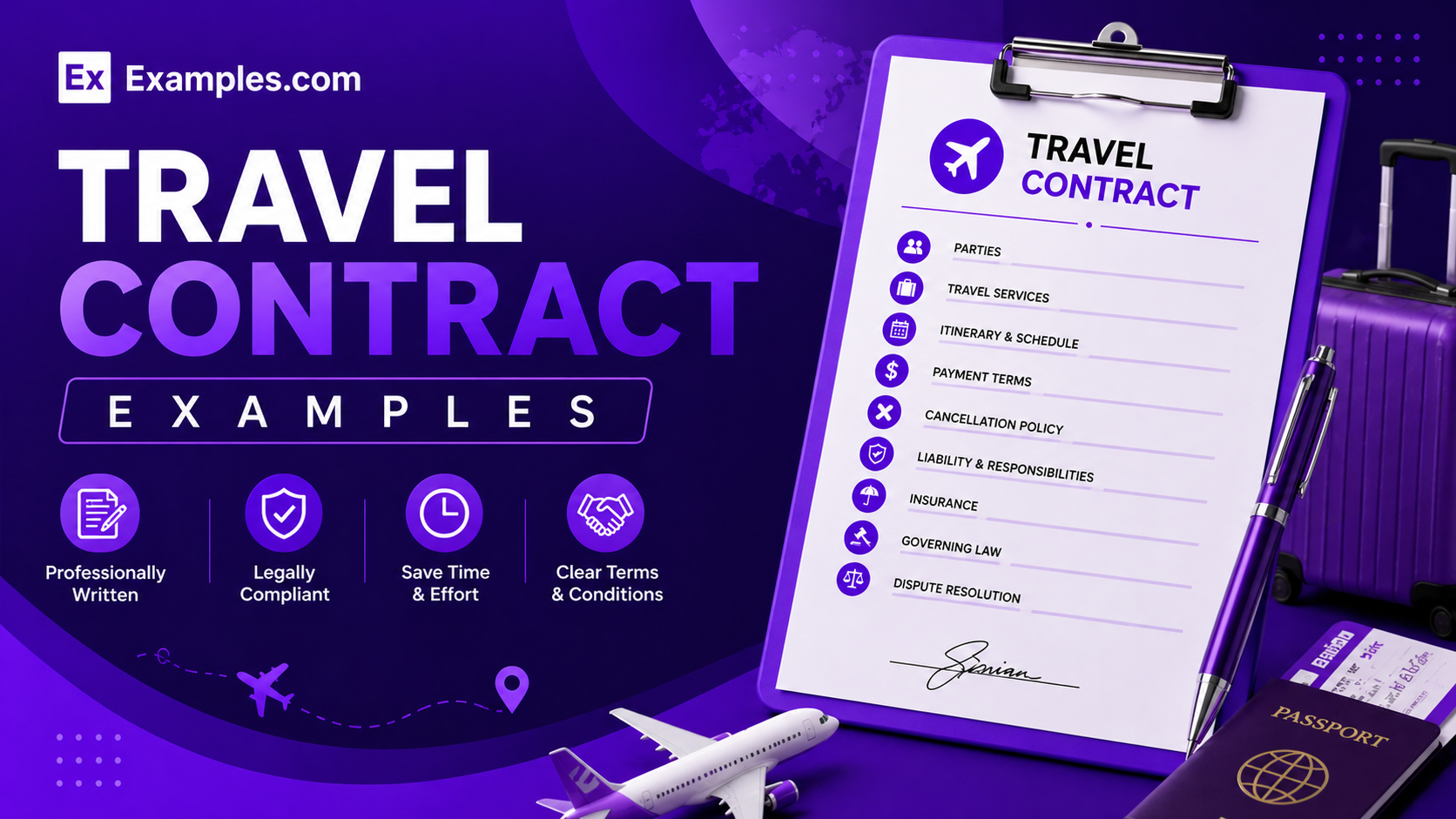 Travel Contract Examples
