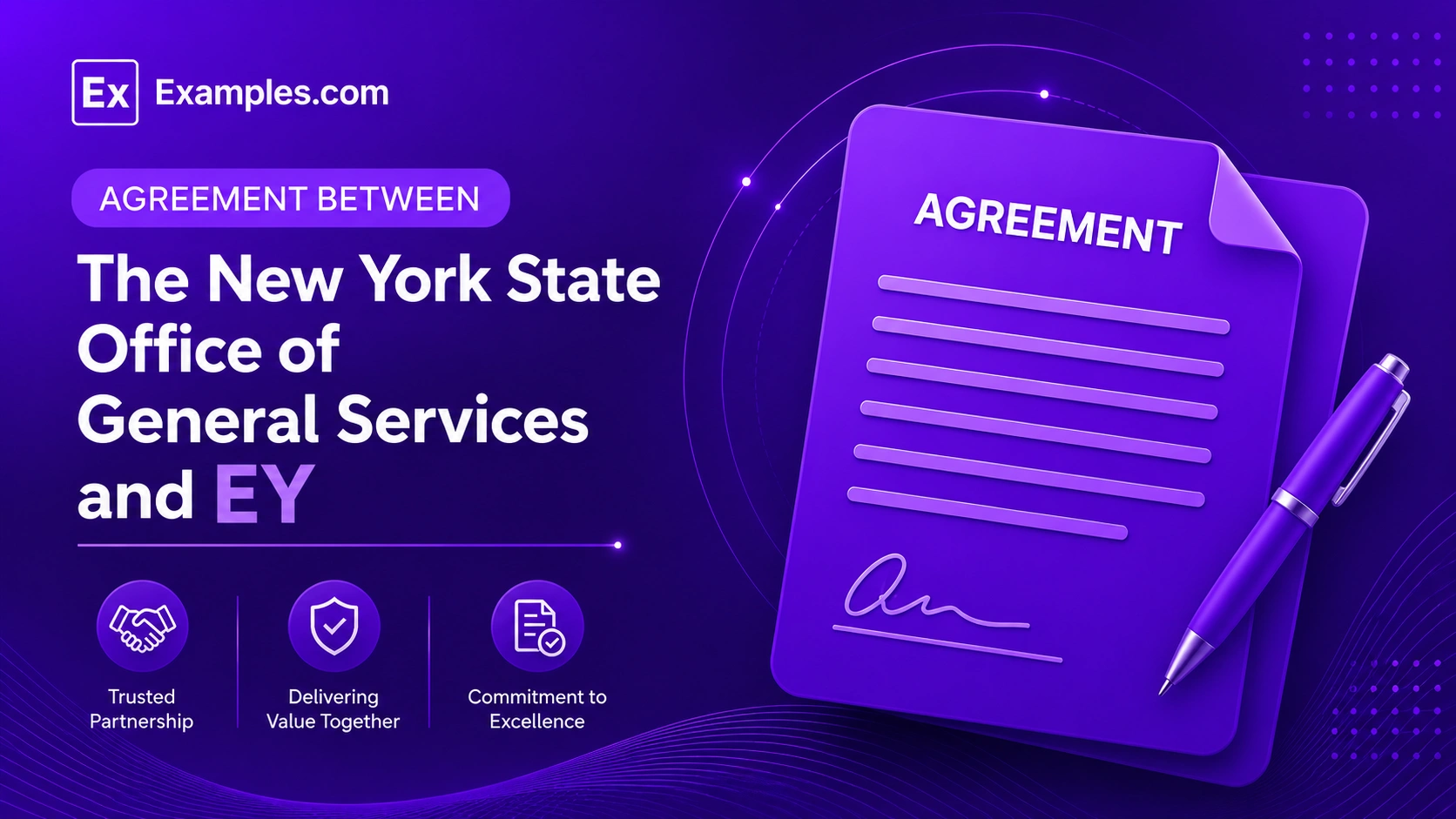Agreement between the New York State Office of General Services and EY
