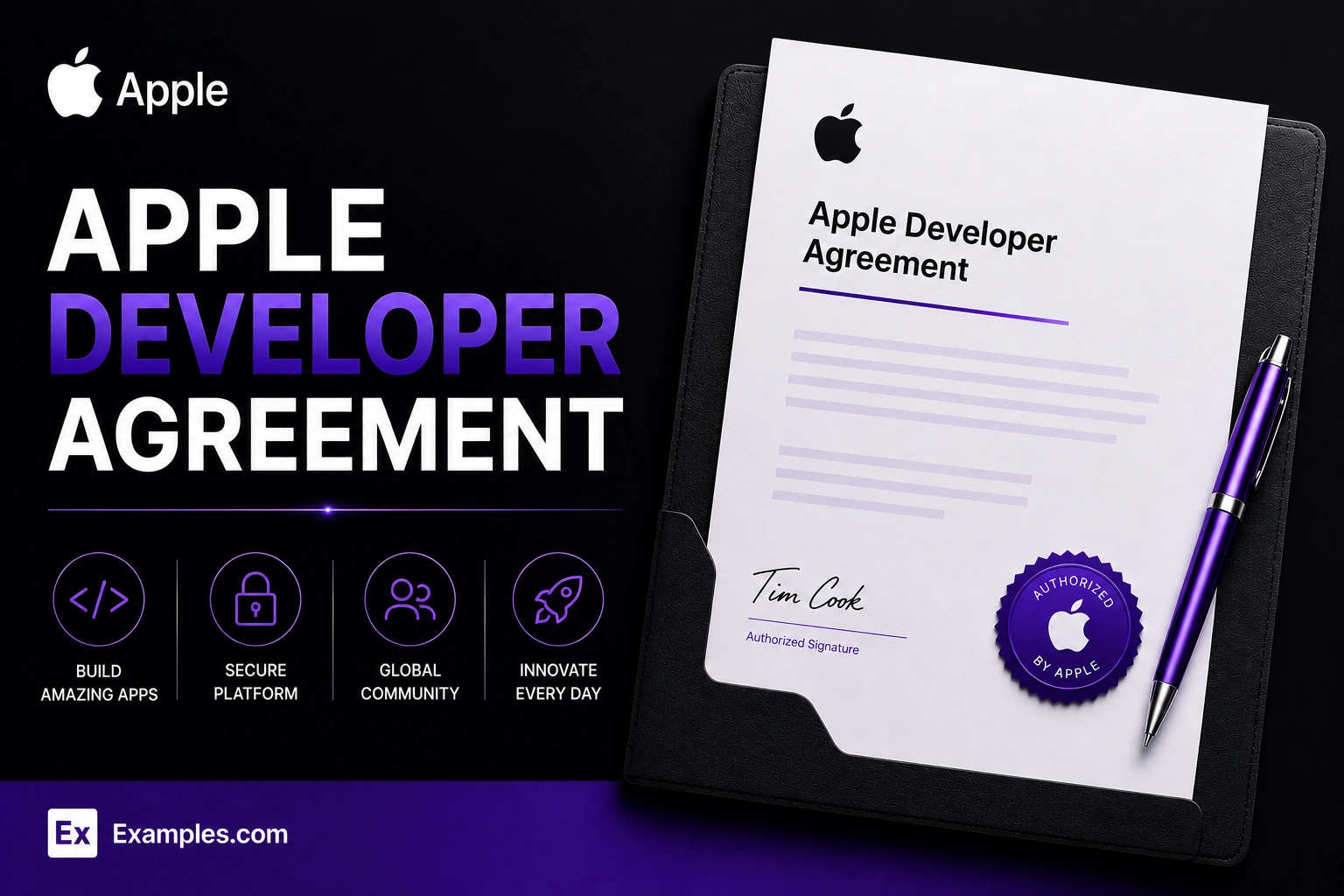 APPLE Contracts  - Free AI Contract Generator, 50+ Real Contract Examples