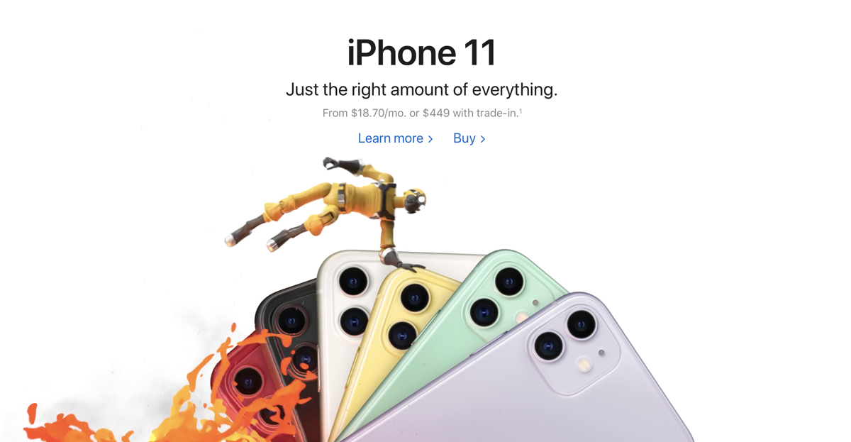 Apple iPhone 11 Advertisement