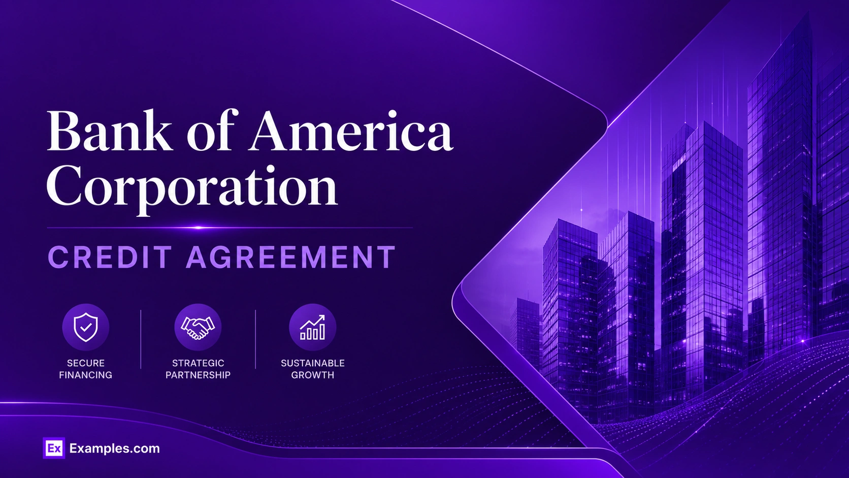 Bank of America Corporation Credit Agreement