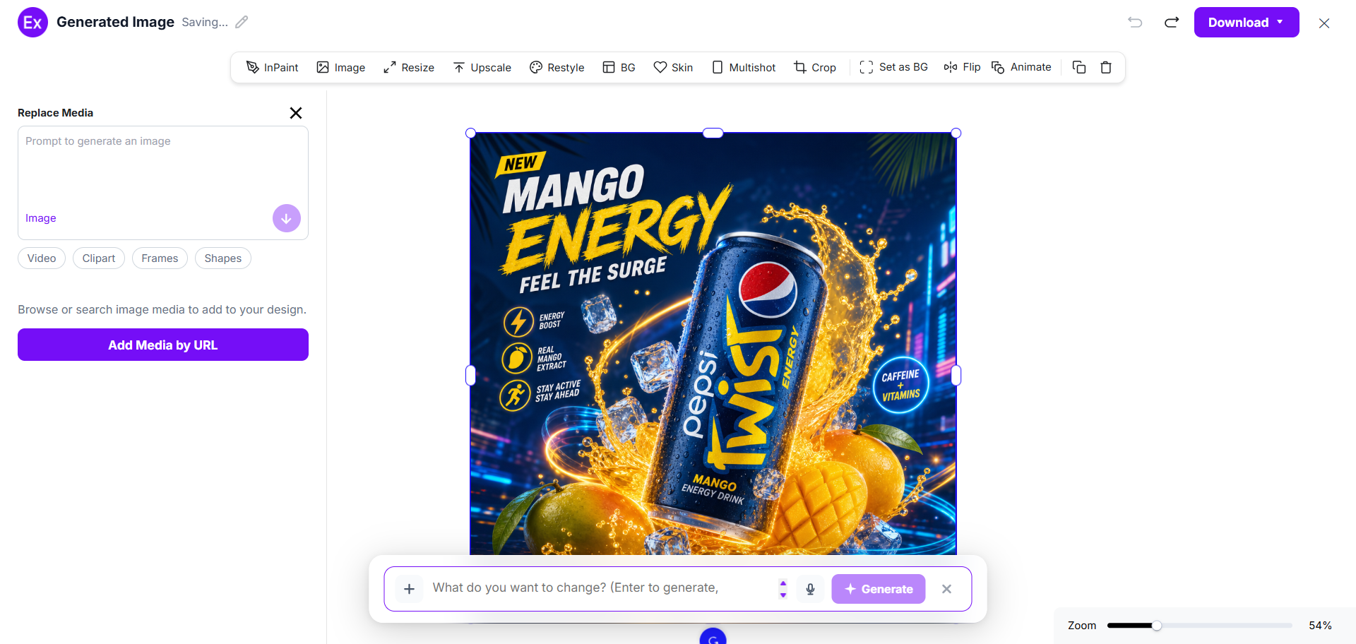 Customize In The Online Editor