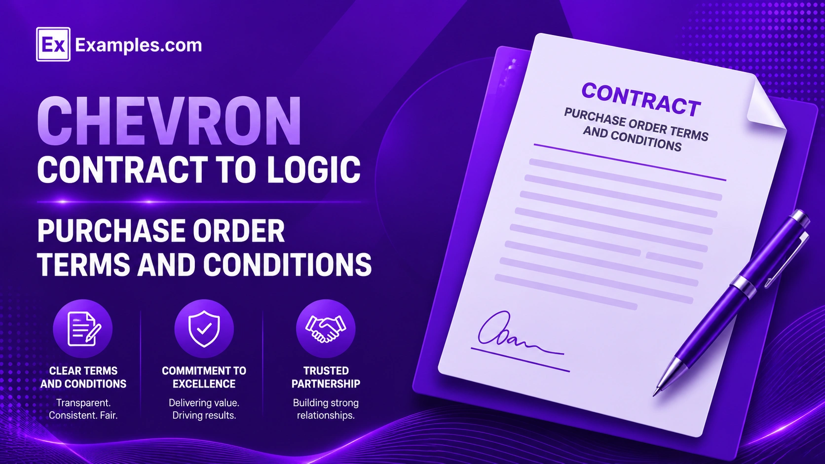 CHEVRON CONTRACT TO LOGIC PURCHASE ORDER TERMS AND CONDITIONS