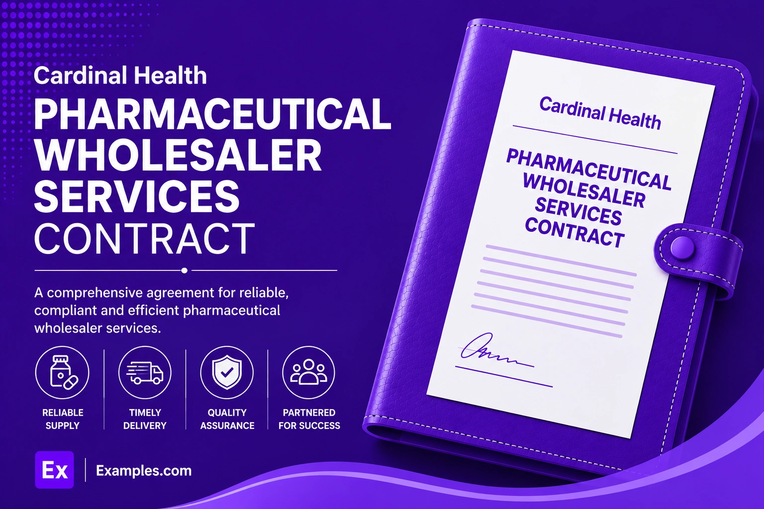 Cardinal Health Pharmaceutical Wholesaler Services Contract