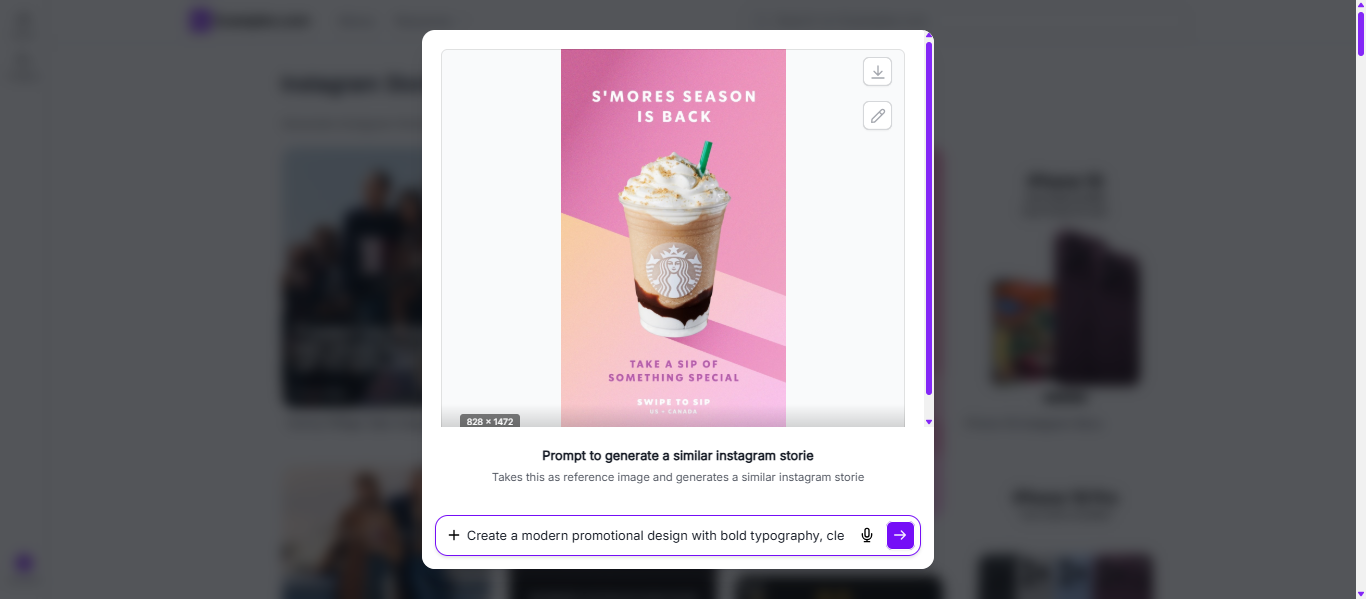 Instagram Stories Examples