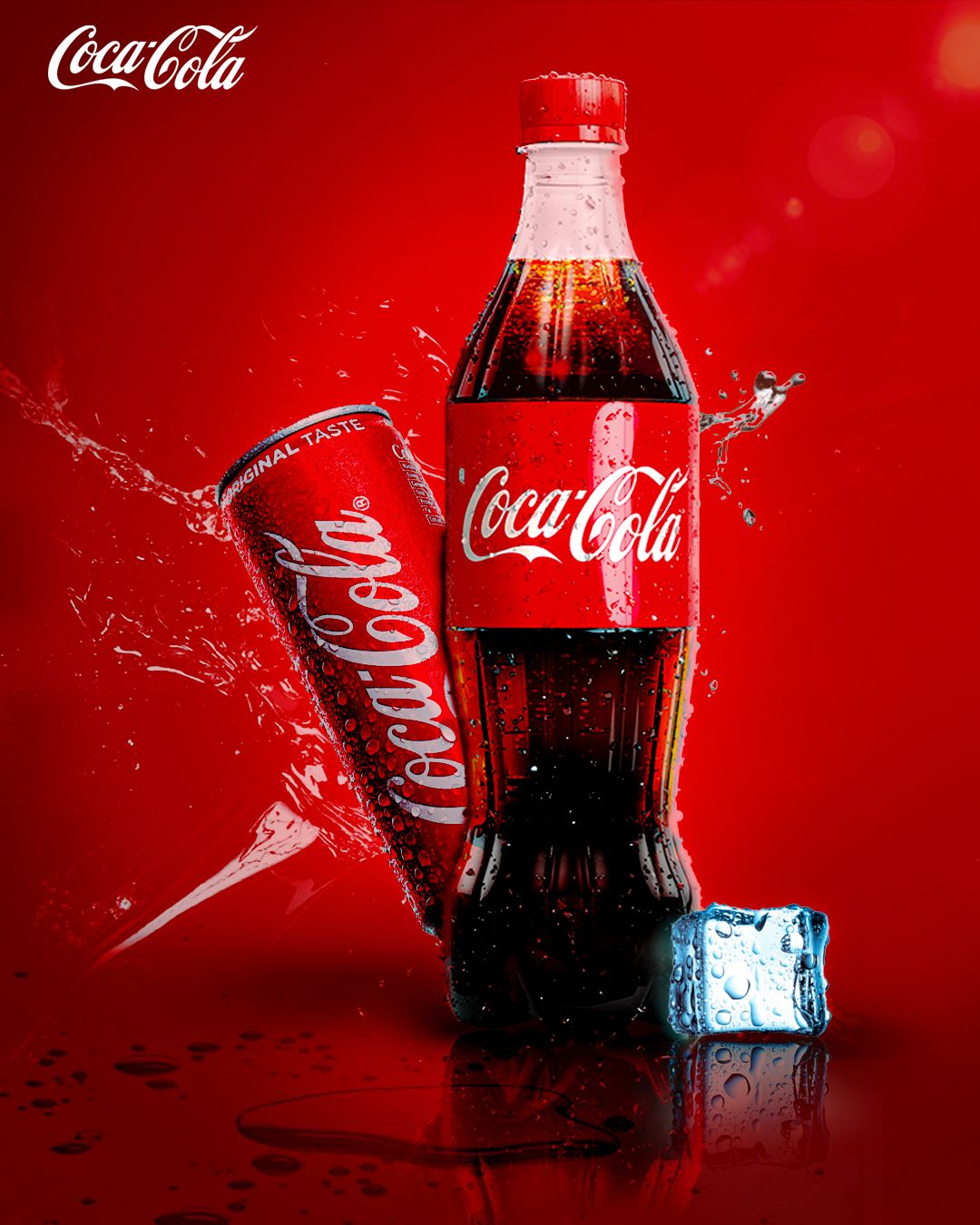 Coca-Cola Poster Example - Poster Examples, AI Poster Generator