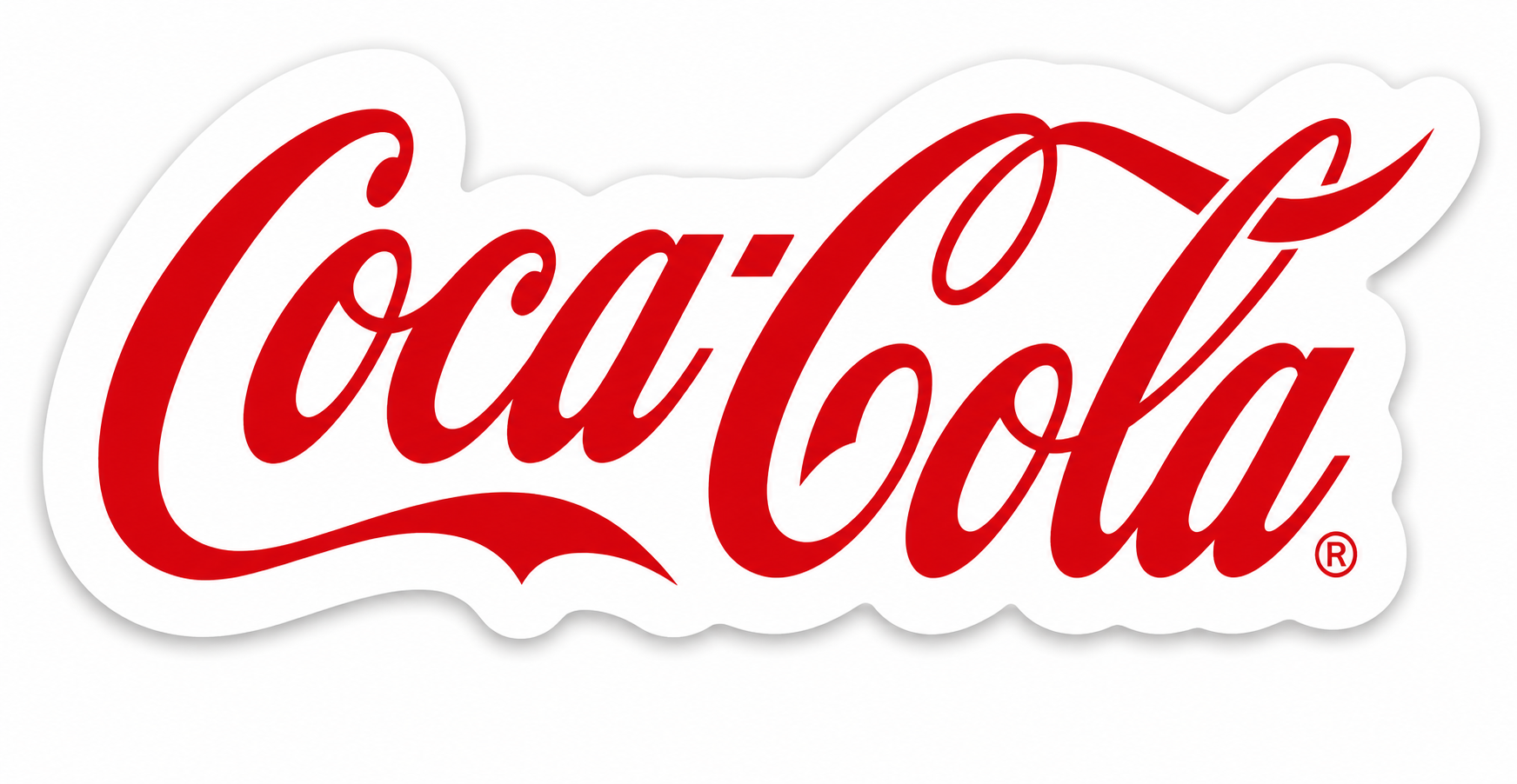 Coca-Cola Sticker Example - Sticker Examples, AI Sticker Generator