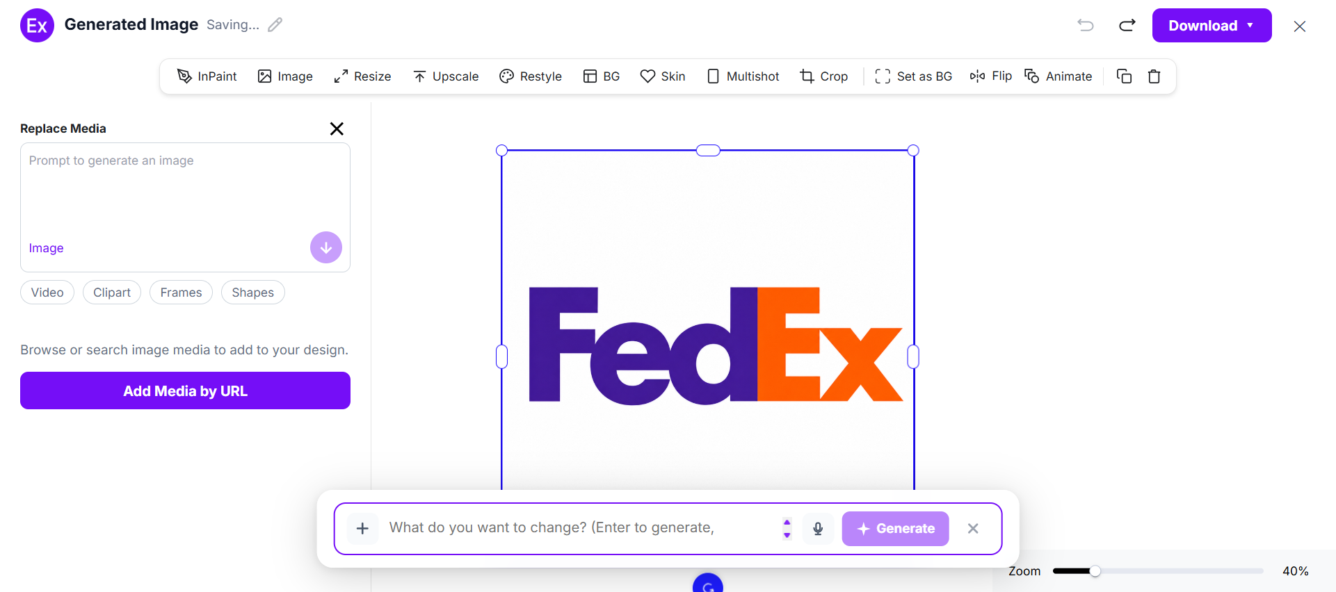 Customize The Logo In The Online Editor