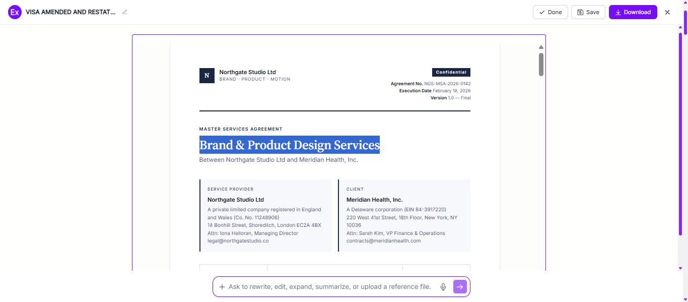 Contracts Examples