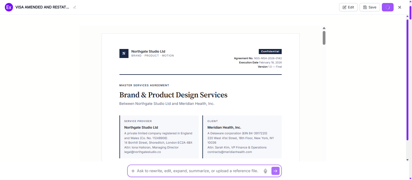 Contracts Examples
