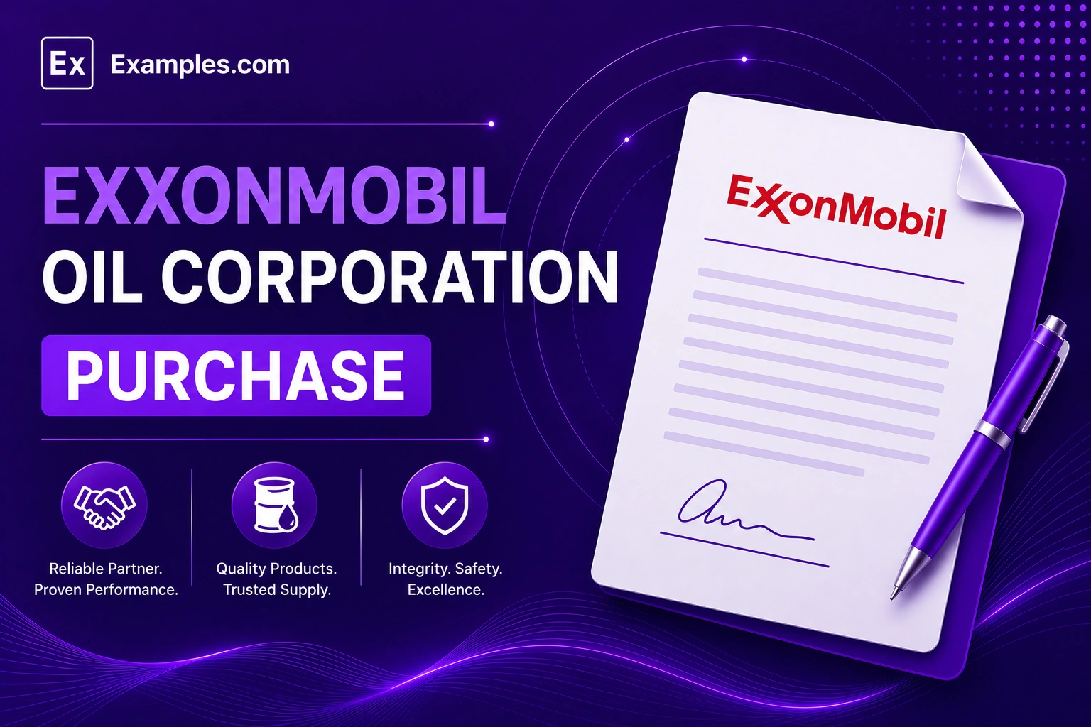 EXXONMOBIL OIL CORPORATION PURCHASE