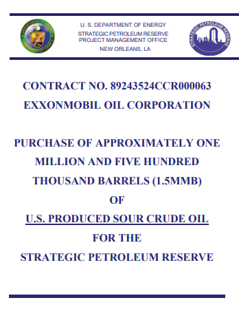 EXXONMOBIL OIL CORPORATION PURCHASE - Free AI Contract Generator, 50+ Real Contract Examples