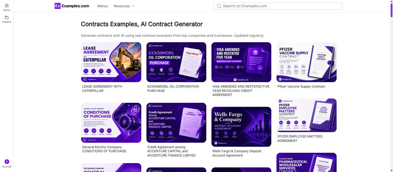 Contracts Examples