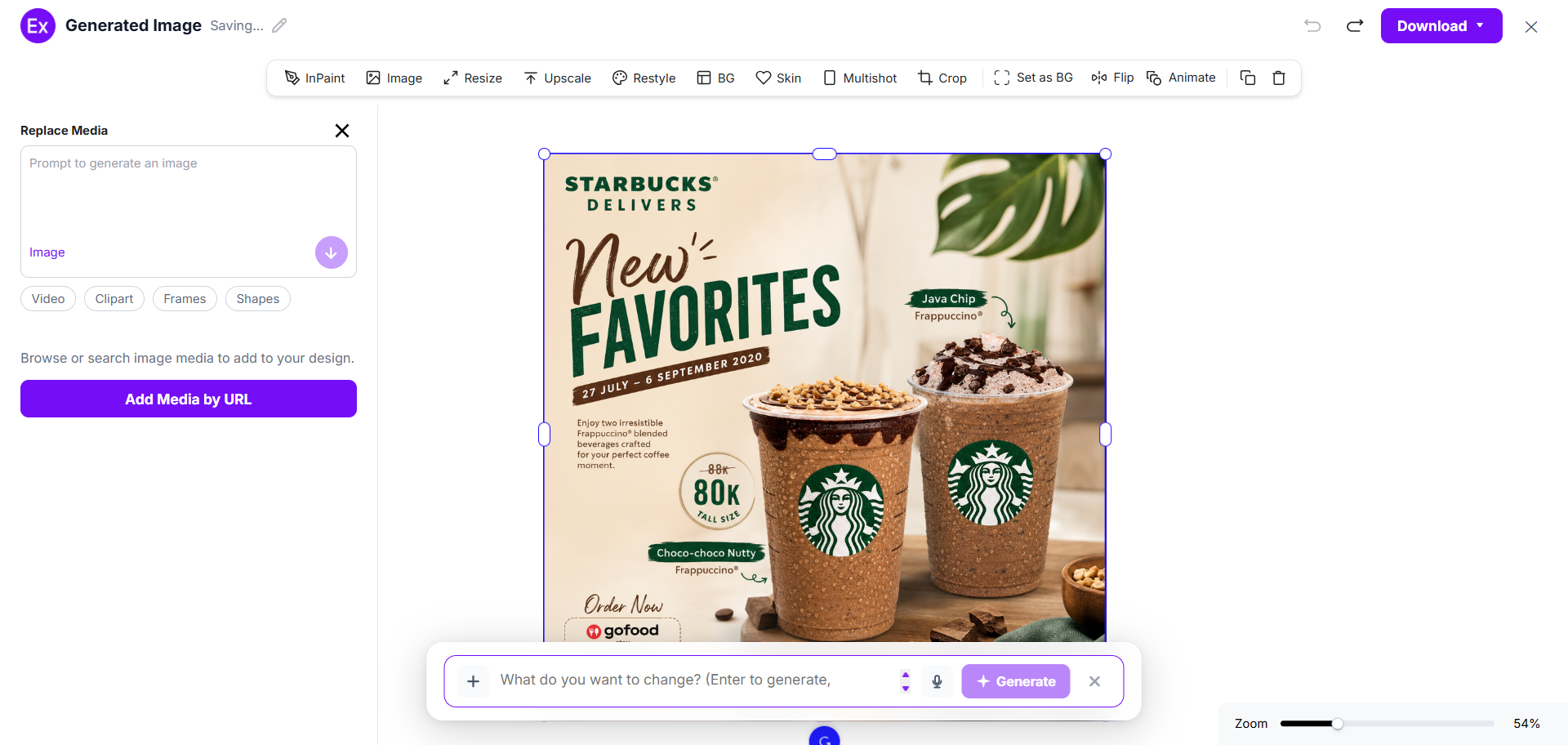 Customize The Flyer In The Online Editor