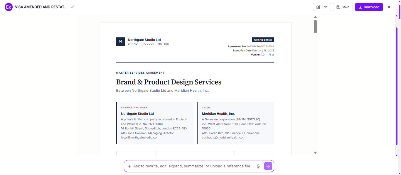 Contracts Examples