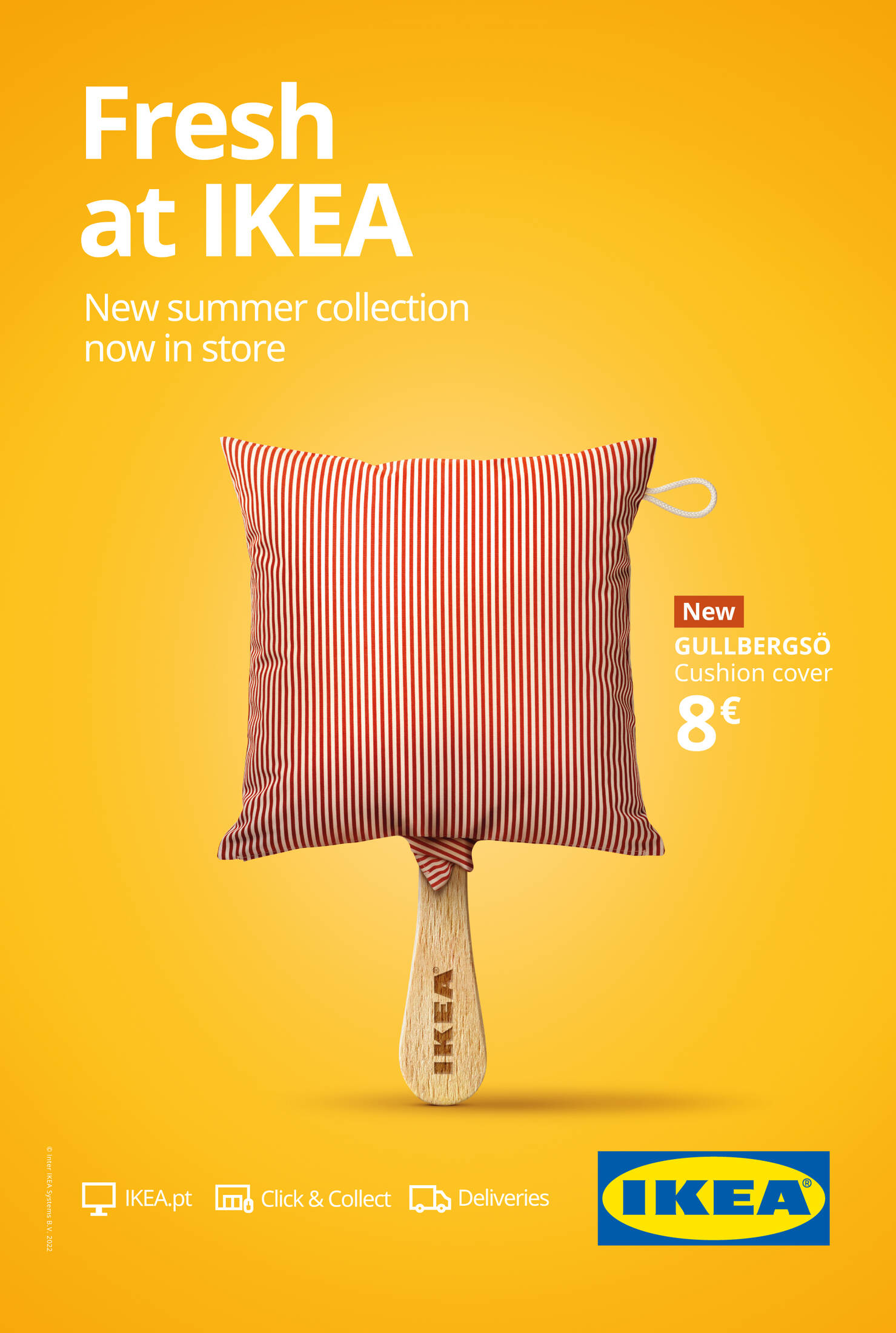 IKEA Summer Collection Cushion Cover Ad