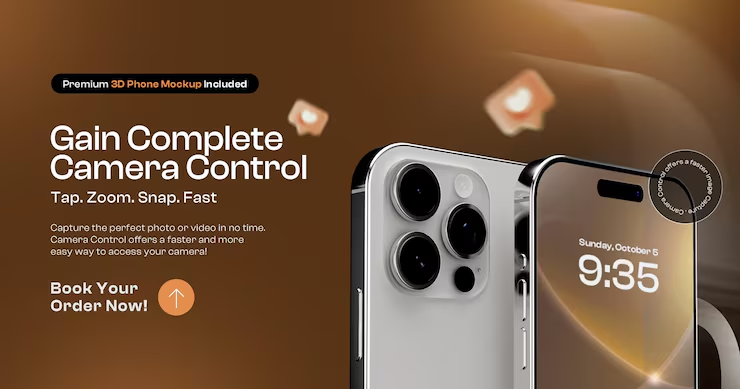 iPhone product launch homepage banner