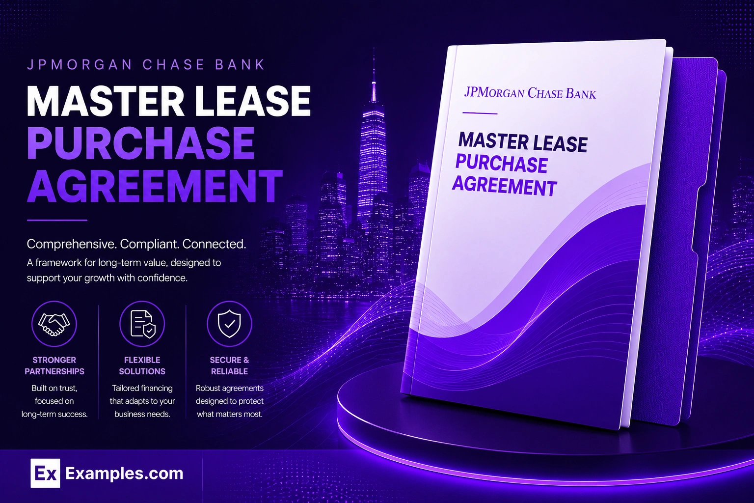 JPMorgan Chase Bank Master Lease Purchase Agreement