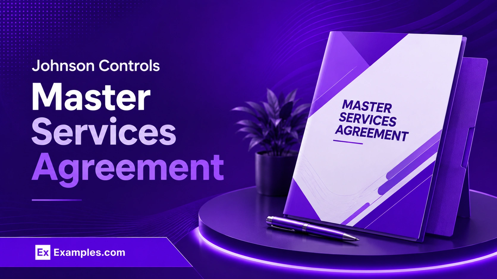 Johnson Controls Master Services Agreement
