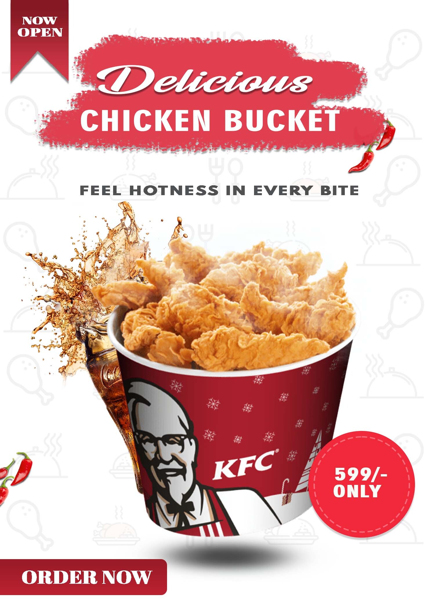KFC Chicken Bucket Offer Banner