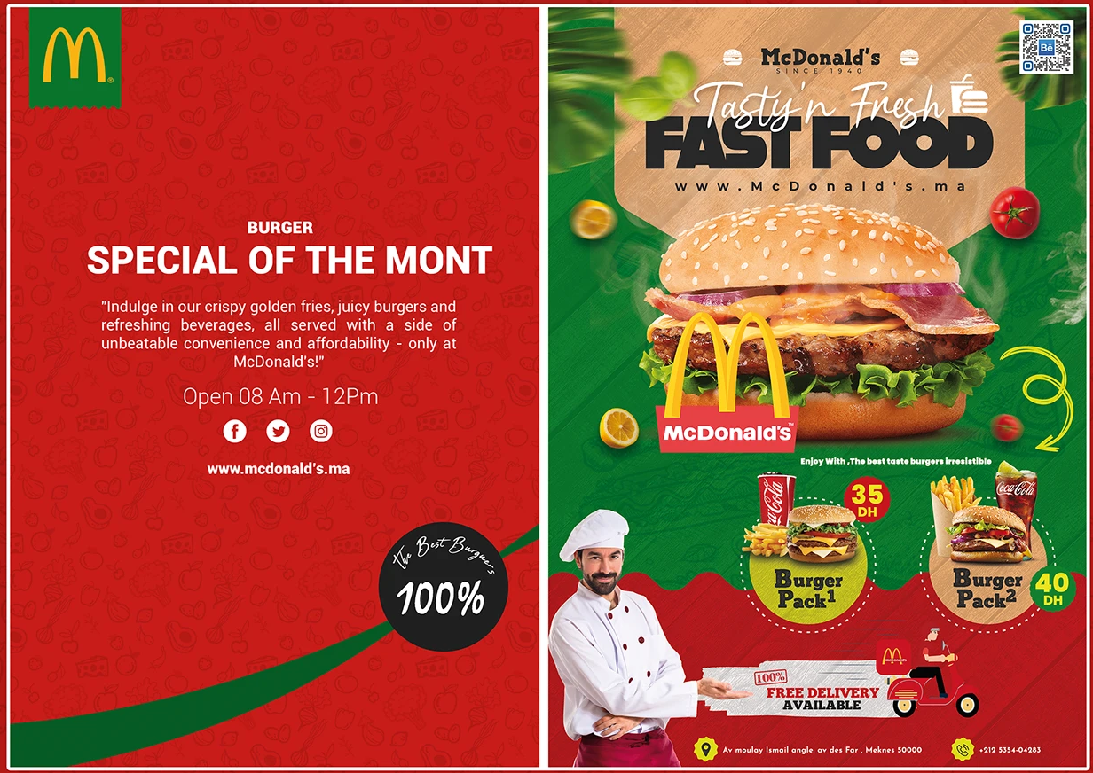 McDonald's Flyer Example - Flyer Examples, AI Flyer Generator