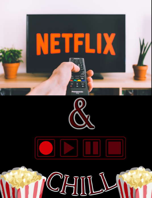 Netflix Flyer Example - Flyer Examples, AI Flyer Generator