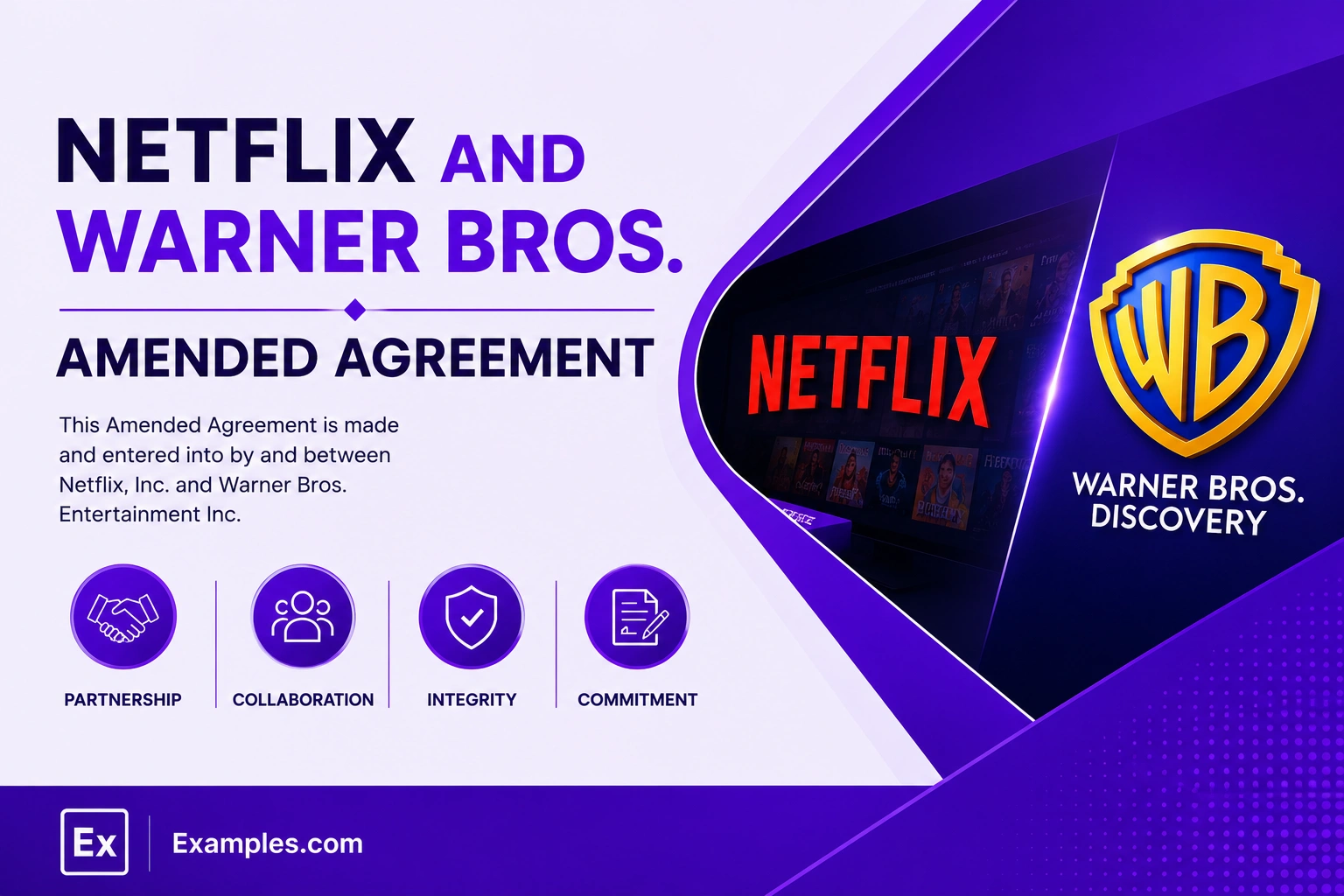 Netflix and Warner Bros. Amended Agreement