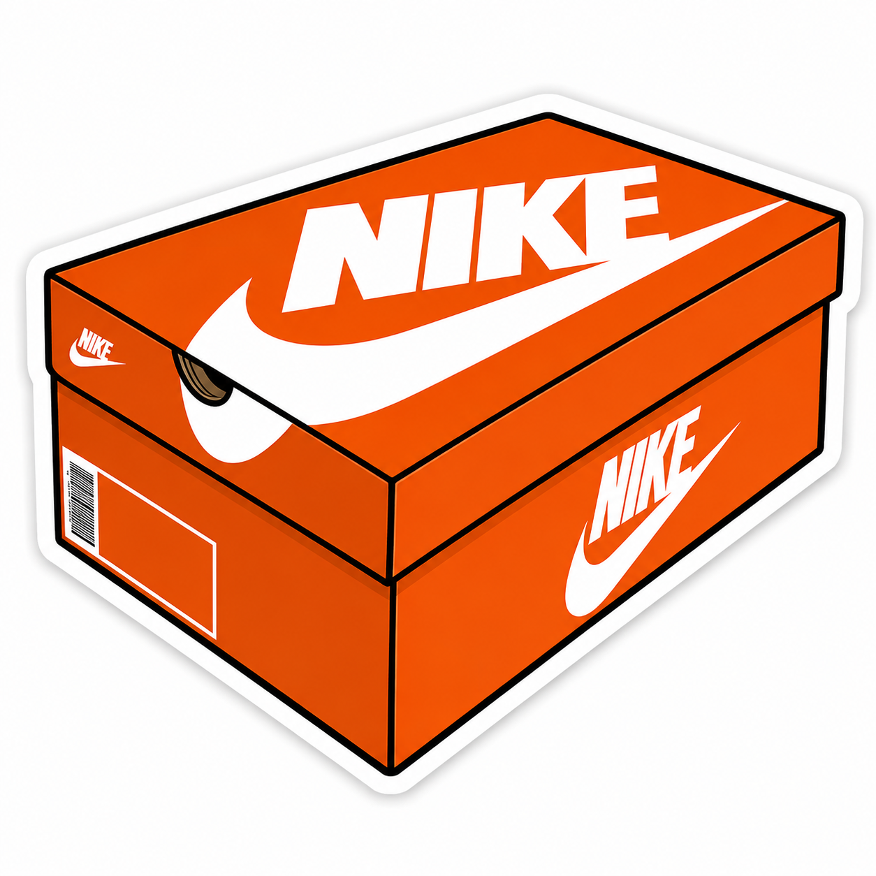 Nike Sticker Example - Sticker Examples, AI Sticker Generator