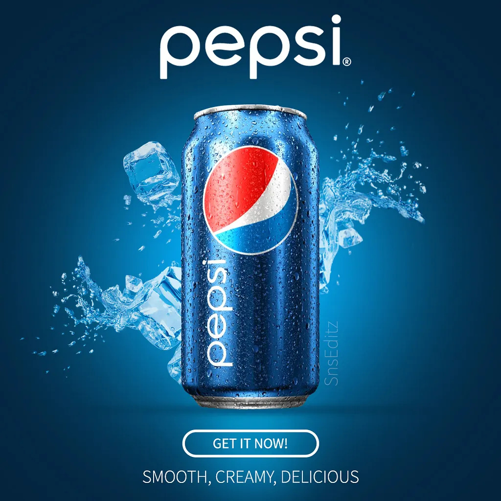 Pepsi Poster Example - Poster Examples, AI Poster Generator