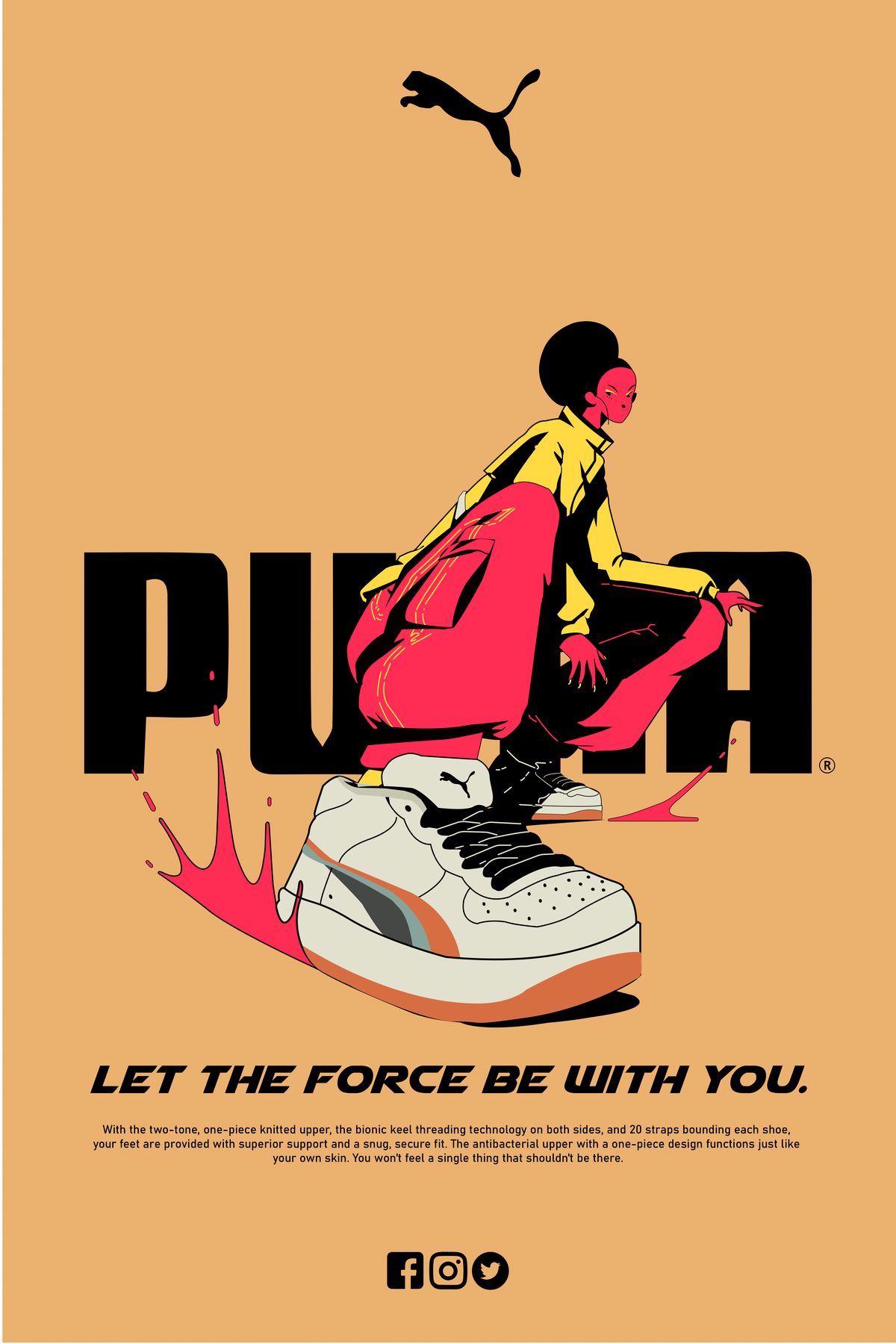 Puma Poster Example - Poster Examples, AI Poster Generator