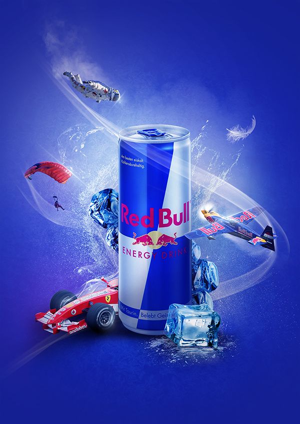Red Bull Poster Example - Poster Examples, AI Poster Generator