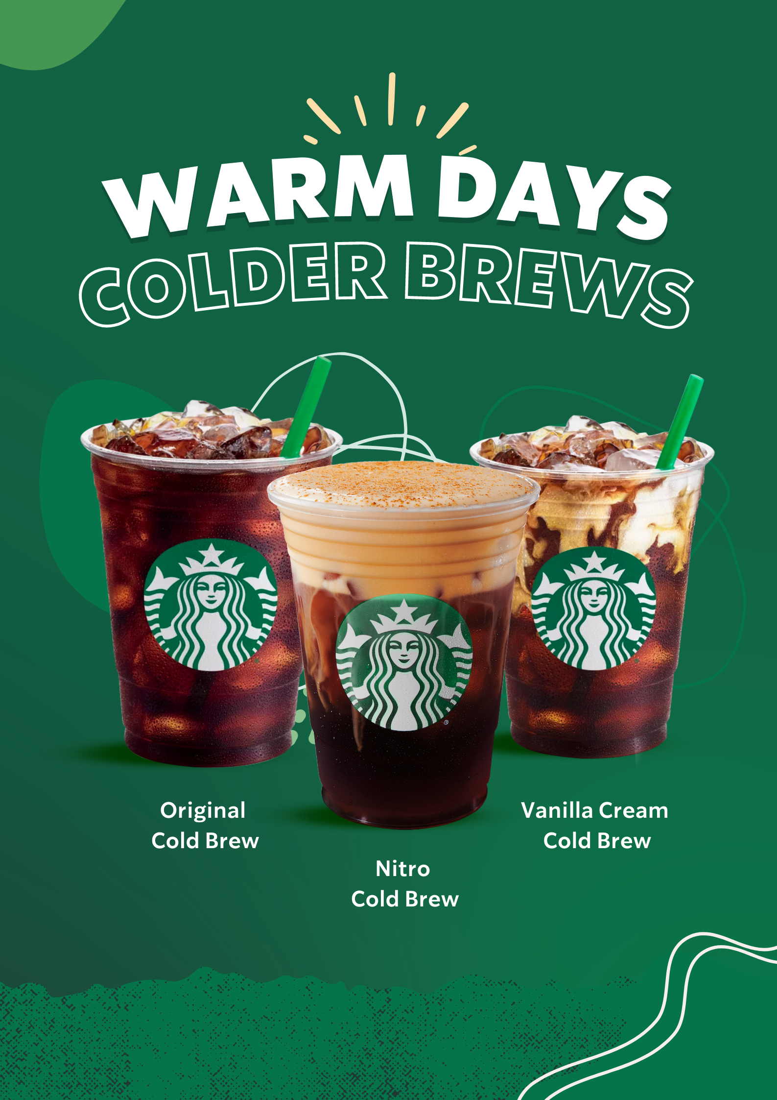 Starbucks Poster Example - Poster Examples, AI Poster Generator