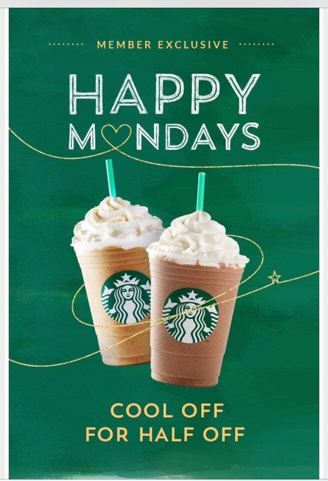 Starbucks Poster Example - Poster Examples, AI Poster Generator