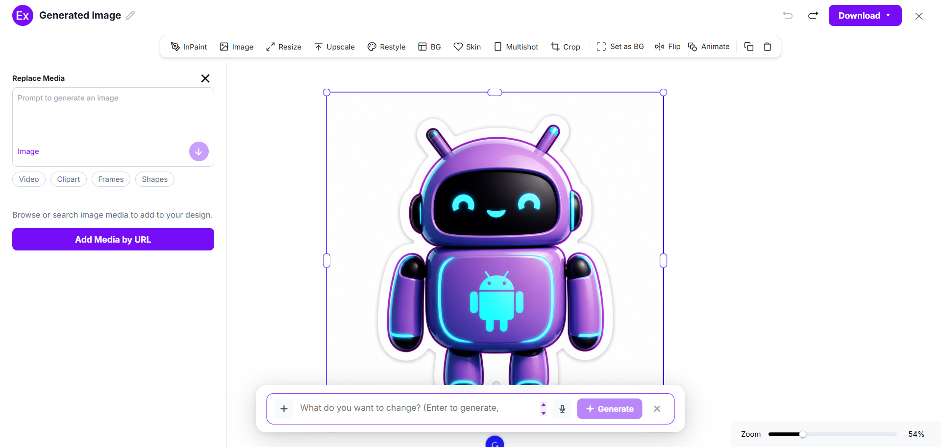 Customize The Sticker In The Online Editor