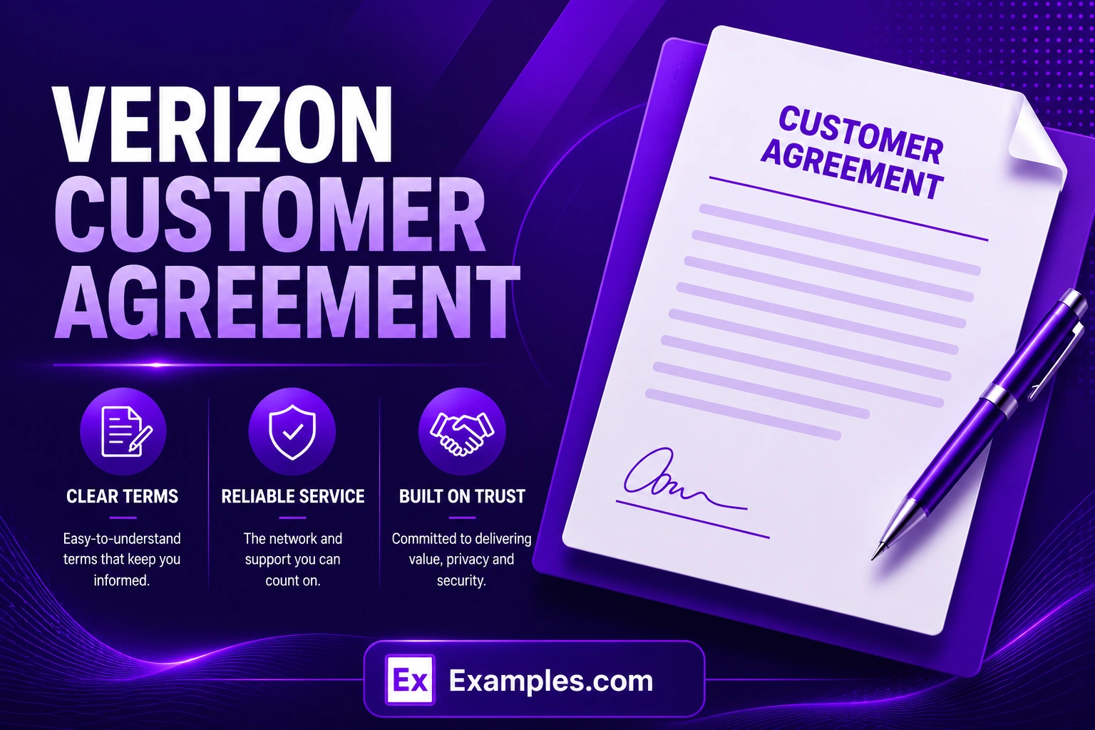 VERIZON CUSTOMER AGREEMENT