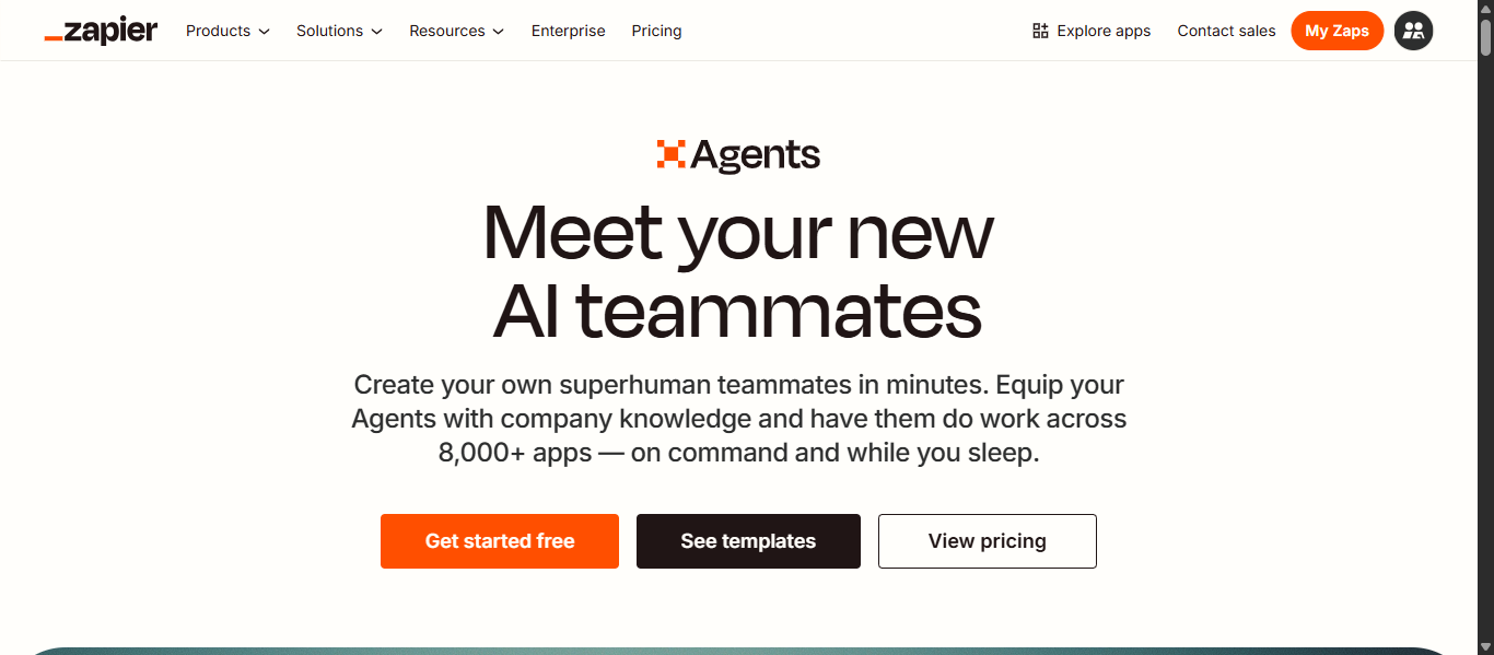 Zapier Agents AI