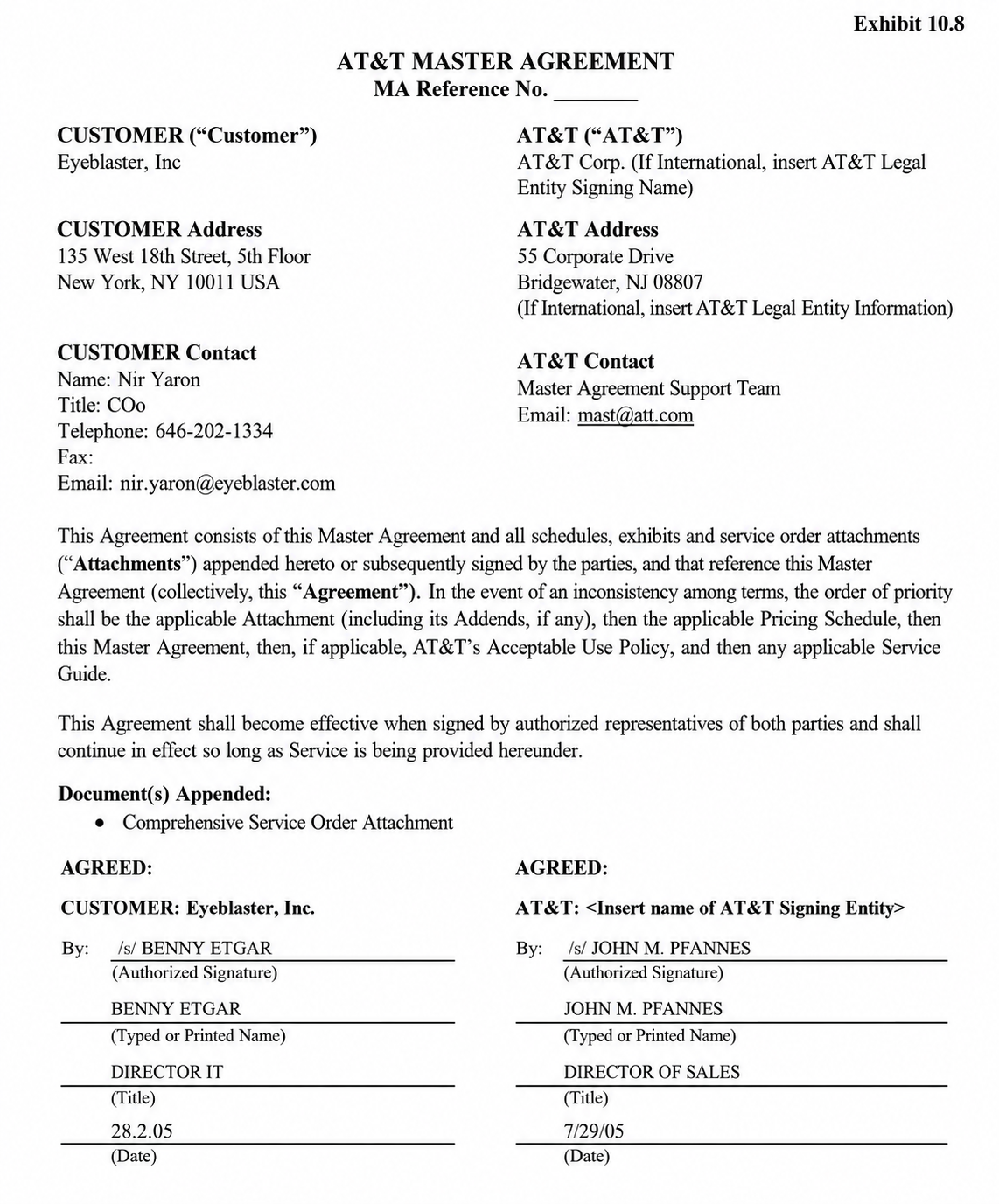 AT and T Agreements  - Free AI Agreement Generator, 50+ Real Agreement Examples