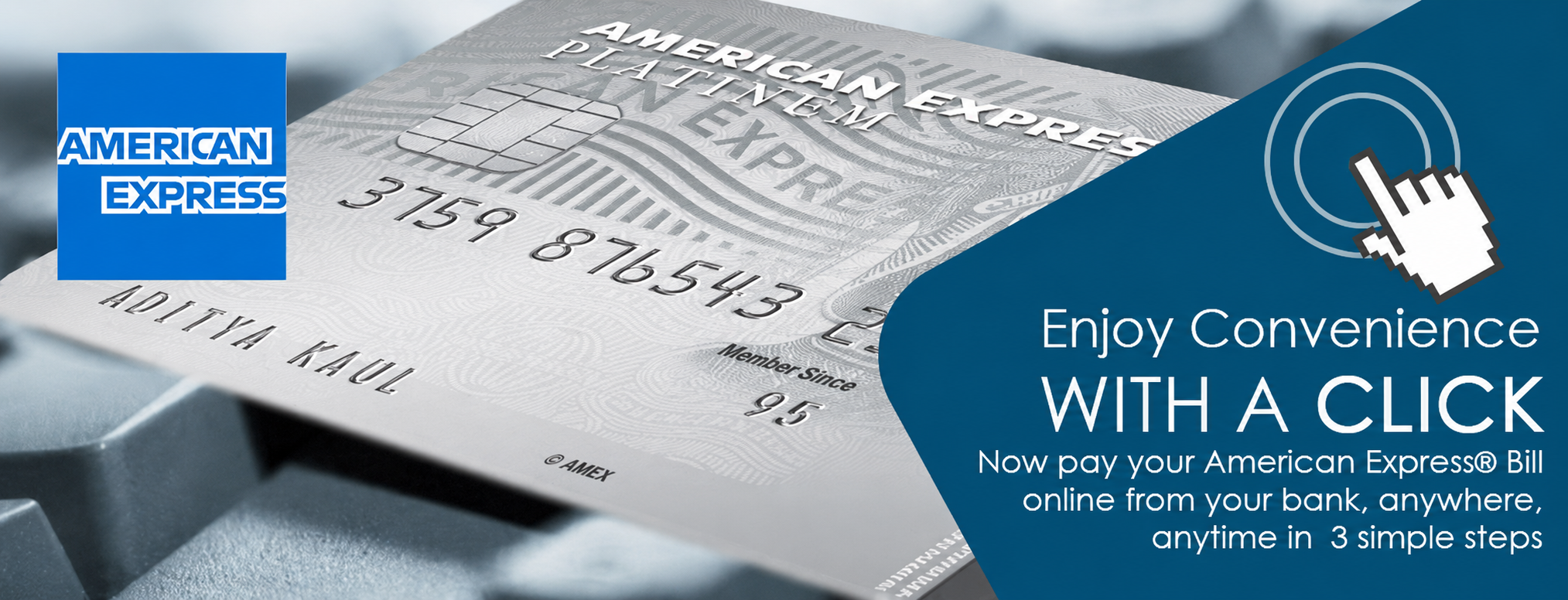 American Express Banner - Banner Examples, AI Banner Generator