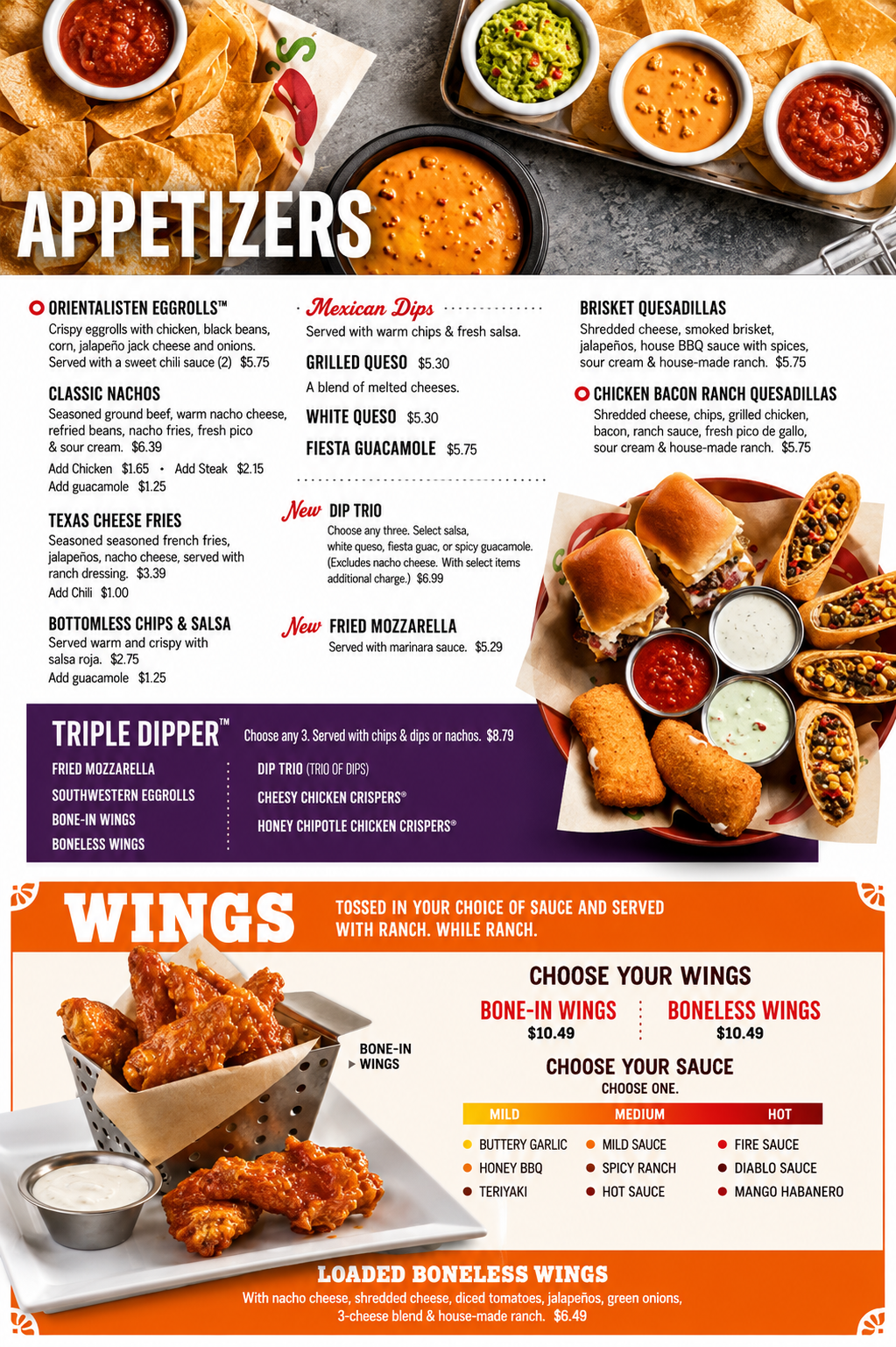Burger King Menus  - Menu Examples, AI Menu Generator