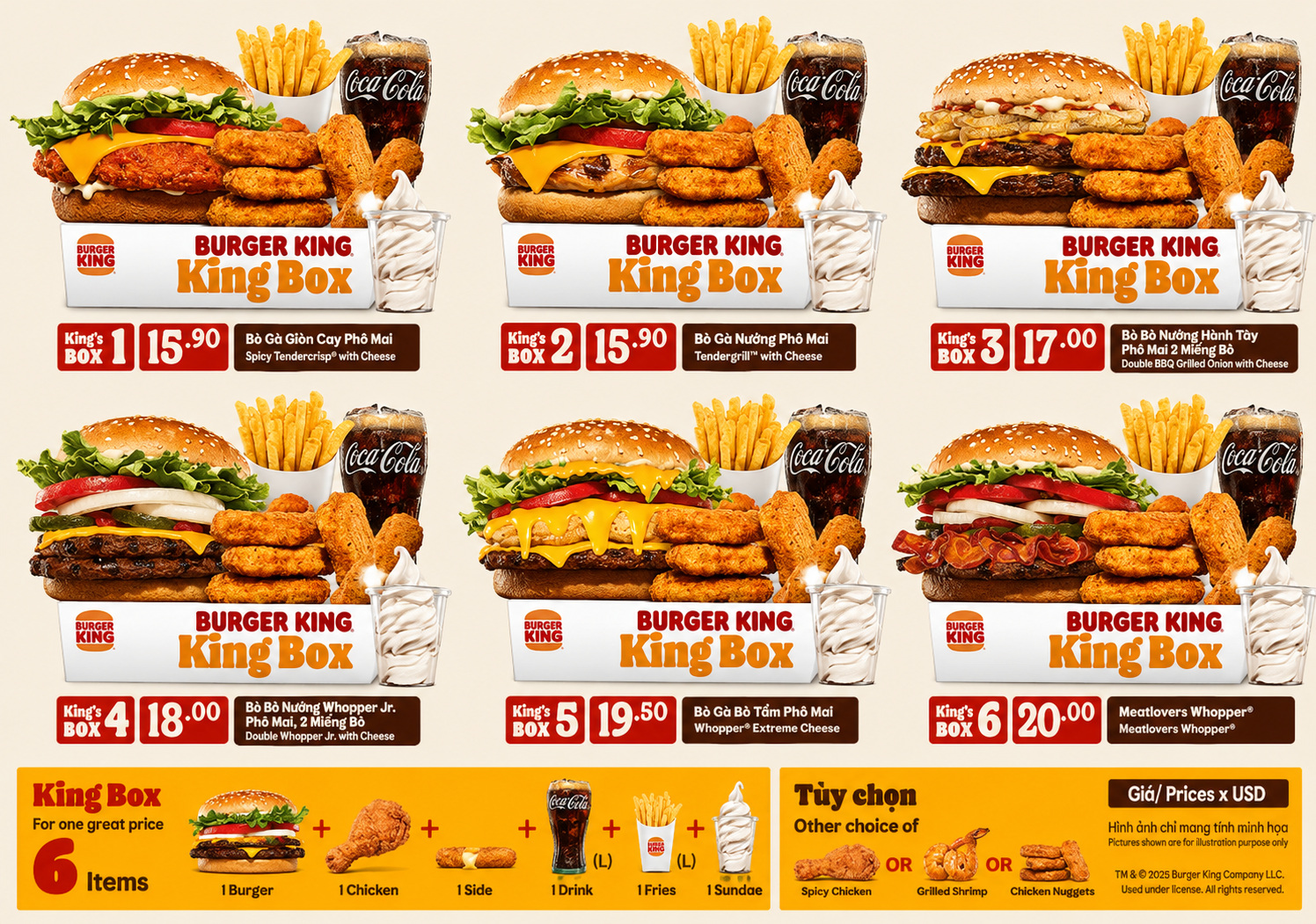 Burger King Menus  - Menu Examples, AI Menu Generator