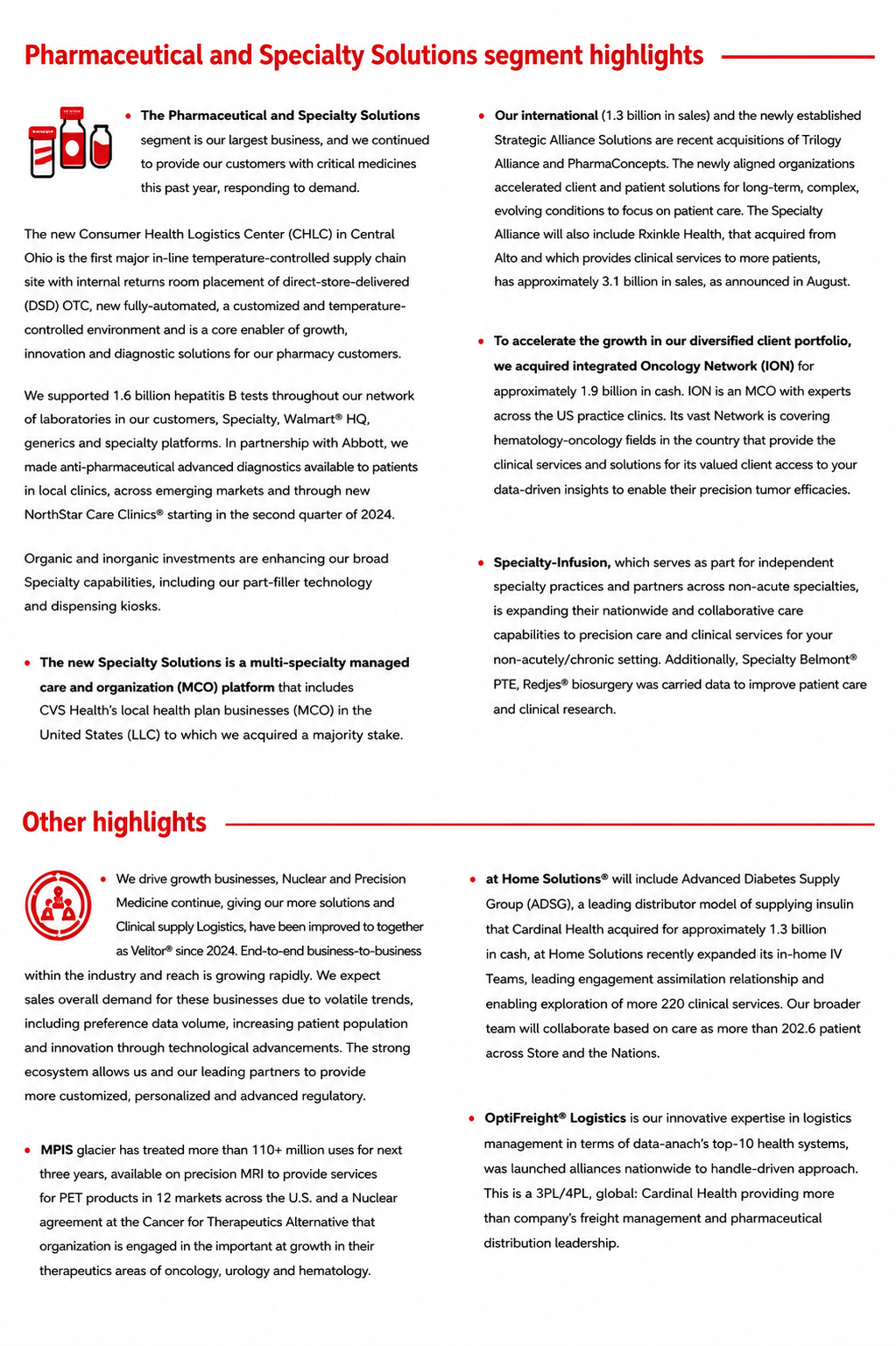Cardinal Health Reports  - Free AI Report Generator, 50+ Real Report Examples