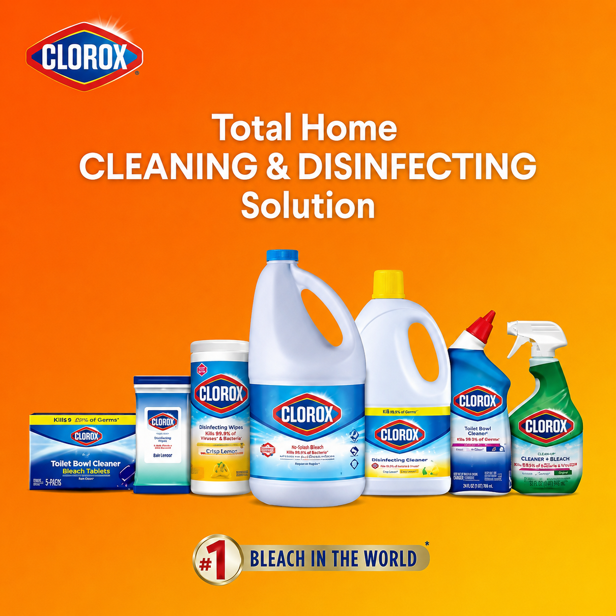 Clorox Banner - Banner Examples, AI Banner Generator