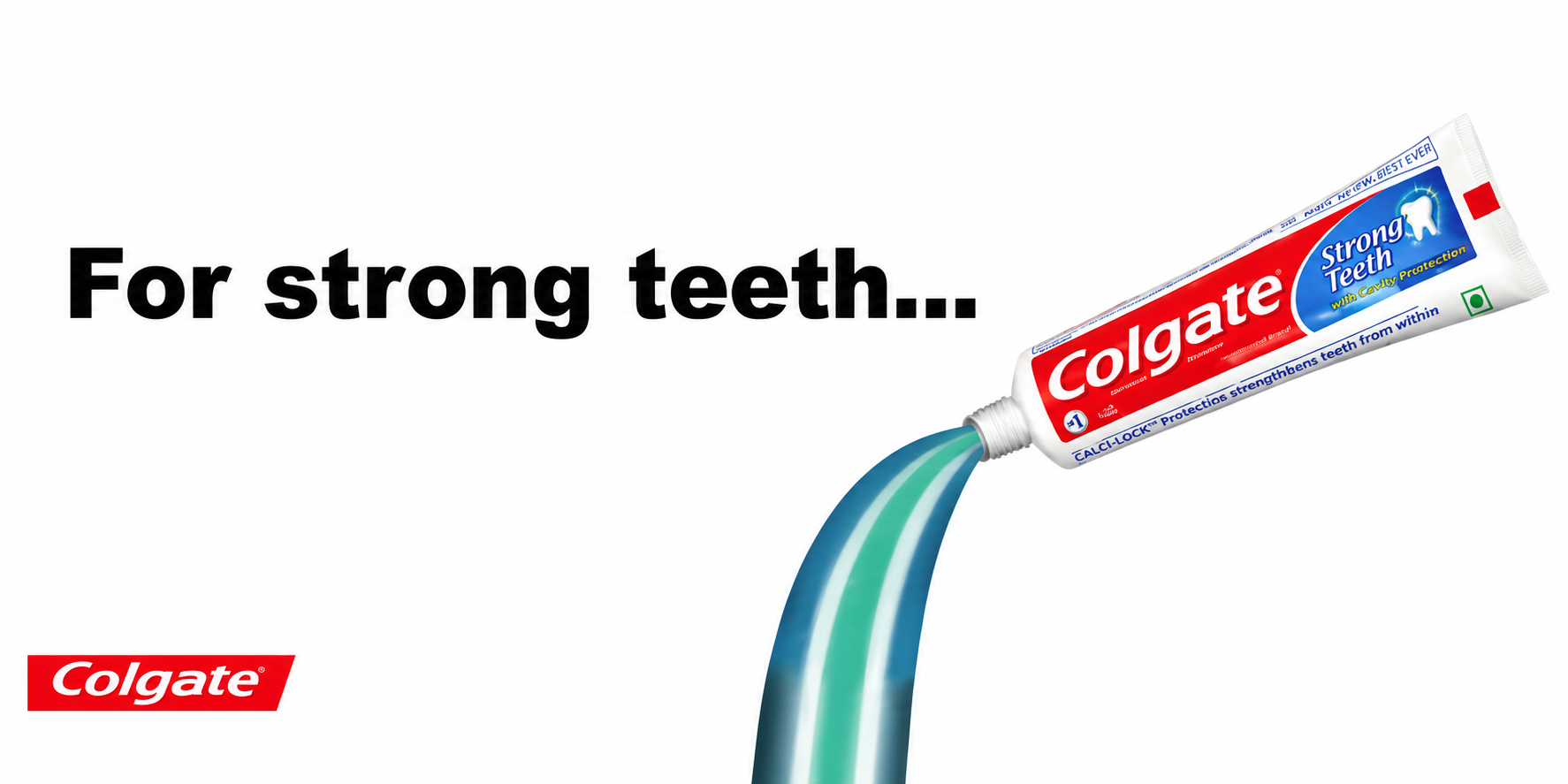Colgate Billboard Example - Billboard Examples, AI Billboard Generator