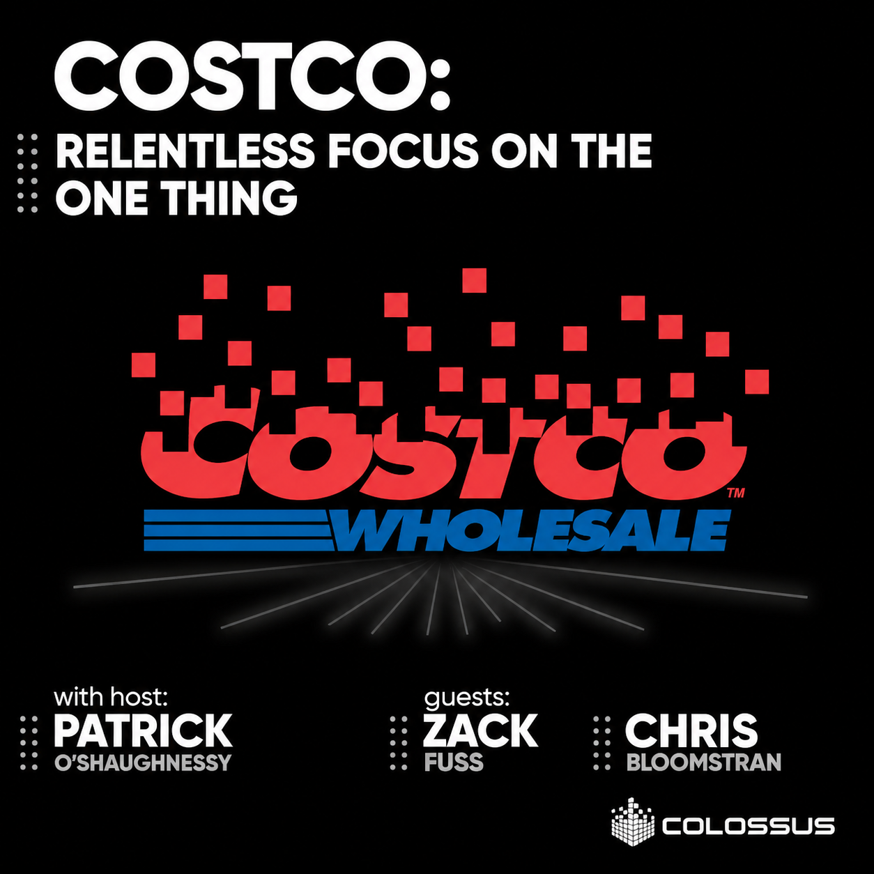 Costco Wholesale Podcast Cover - Podcast Covers Examples, AI Podcast Cover Generator